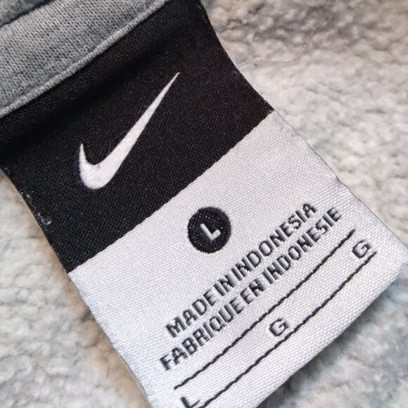 Vintage Nike Small Swoosh Logo Hoodie Sweatshirt - Picture 4 of 8